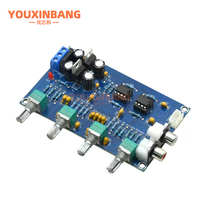 XH-M164 NE5532 Préamplificateur stéréo, carte de tonalité, amplificateur audio 4 canaux, module amplificateur 4CH, circuit de contrôle, préamplificateur téléphonique