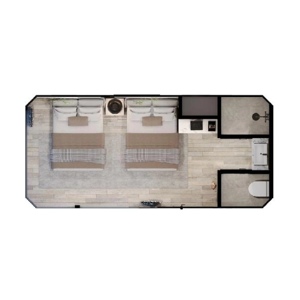 Tienda <span class=keywords><strong>de</strong></span> campaña con marco <span class=keywords><strong>de</strong></span> acero Hotel Resort Town Tiny House Space Capsule Room Apartment Furniture Smart House - Product Image 4