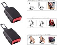 Nouveau modèle d'accessoires prolongateur confortable et pratique pour sièges d'appoint de voiture universel idéal pour étendre les clips de boucle de stock