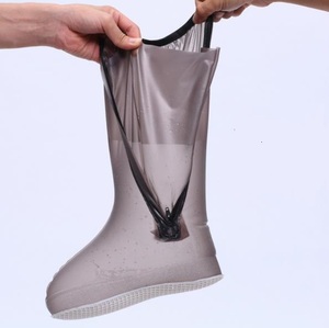 MUYULINS Factory Couvre-chaussures unisexes réutilisables en PVC, imperméables, antidérapants et résistants à la pluie - Product Image 2