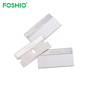 Cuchilla raspadora de acero al carbono y acero inoxidable, 100 unidades por paquete - Product Image 1