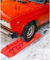 Accessoires tout-terrain, tapis de piste de récupération 4x4, planche de traction de récupération tout-terrain 4WD, pour la neige de boue de sable
