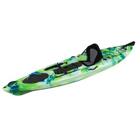 Kayak de pêche en mer étanche Dace Pro Angler 12 pieds avec siège Barat, non gonflable