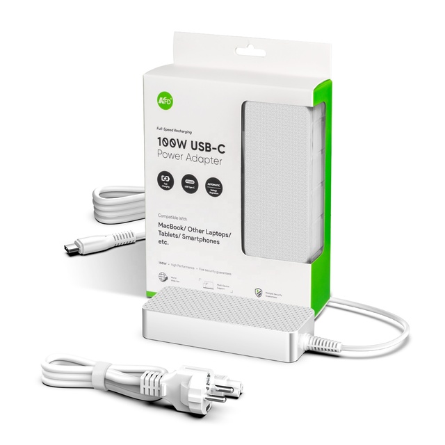 20V 5A 100W USB TYPE C External AC Power Adapter Supply Power Delivery 3.0 3.1 Charger