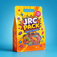 Sachets refermables personnalisés avec logo imprimé, anti-odeur, en Mylar, avec fermeture éclair, en aluminium scellé, à l'épreuve des enfants, pour l'emballage alimentaire (sushi, lait, bonbons)
