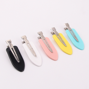 Vente en gros, Meilleure vente : Barrettes <span class=keywords><strong>à</strong></span> cheveux en plastique simples, sans pli, pour maquillage et soin du visage, fixation des franges latérales - Product Image 2