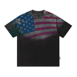 OEM Factory <strong>Custom</strong> Washing Round Neck Plus Size <strong>All</strong> <strong>Over</strong> <strong>Print</strong> T Shirt Full Sublimation <strong>Printing</strong> Logo Men <strong>Tshirt</strong> - Product Image 3