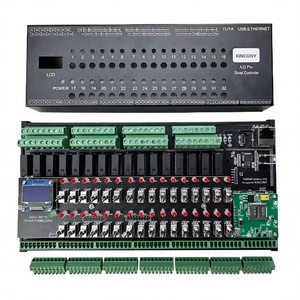 Kincony A32 <span class=keywords><strong>Pro</strong></span> ESP32 Ethernet RS485 4G Relaismodul 32CH 2CH Dimmer OLED-Display Drehbares Design MQTT HTTP TCP ESPhome - Product Image 4