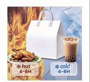 Sac isotherme réutilisable pour livraison de repas, écologique, en non-tissé, avec logo personnalisé – Offre Spéciale - Product Image 3