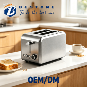 ชุดอาหารเช้าสไตล์เรโทร BESTONE รุ่น 19 เครื่องปิ้งขนมปังไฟฟ้า กาต้มน้ำ เครื่องปั่น เครื่องใช้ไฟฟ้าในครัวเรือน รับผลิตแบบ OEM ODM - Product Image 4