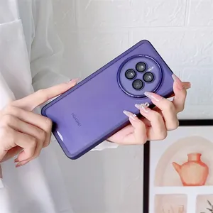 <span class=keywords><strong>Coque</strong></span> de protection arrière souple pour Huawei Mate 60 50 40 30 Pro P60 P50 P40 <span class=keywords><strong>P30</strong></span> Film pour objectif de caméra Cadre de placage transparent antichoc <span class=keywords><strong>Coque</strong></span> arrière souple Funda - Product Image 3