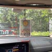 Parfum de carte à jouer personnalisé forme suspendue parfum désodorisant suspendu vente en gros directe
