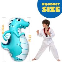 3-d Bop Sacs Gonflable Dragon Sac De Boxe Dessin Animé Animal Bop Sac Gonflable Gobelet Jouet Pour Enfants