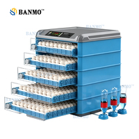 Incubateur à œufs BANMO, capacité de 24 à 500 œufs, incubateur à œufs entièrement automatique, machine d'éclosion automatique, température automatique
