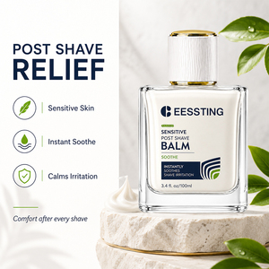 Baume après-rasage hydratant et réparateur pour hommes, anti-irritation, portable, pour soins post-rasage (OEM/ODM) - Product Image 4