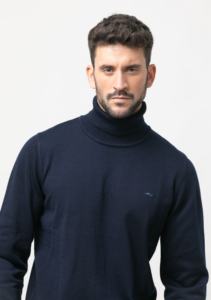 Qualité garantie coton polyester col rabattu manches longues chandails coupe droite pour la vente en gros - Product Image 4