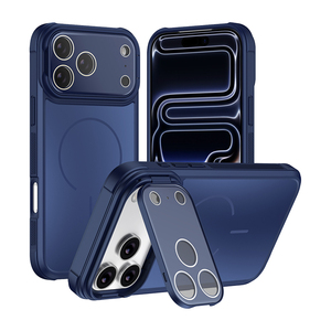 Étui de téléphone magnétique en PC+TPU avec protection d'objectif antidérapante pour <span class=keywords><strong>iPhone</strong></span> 17 Pro Max - Product Image 4