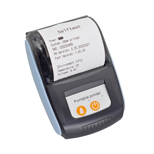 Factory Price Portable Mini Printer Wireless Blue Tooth Mobile POS Cheap 58mm 2 Inch Thermal Receipt Printer Android IOS Stock