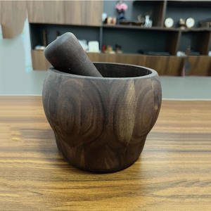 Cuenco <span class=keywords><strong>de</strong></span> piedra <span class=keywords><strong>de</strong></span> <span class=keywords><strong>madera</strong></span> Manual <span class=keywords><strong>de</strong></span> mortero <span class=keywords><strong>de</strong></span> ajo <span class=keywords><strong>de</strong></span> <span class=keywords><strong>madera</strong></span> maciza a la antigua para moler <span class=keywords><strong>en</strong></span> el hogar producto artesanal <span class=keywords><strong>de</strong></span> <span class=keywords><strong>madera</strong></span> - Product Image 3