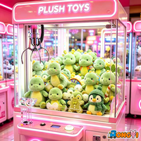 Peluches de 8 pouces, assortiment en gros, animaux en peluche doux pour machines à griffes, jeux d'arcade, prix de jeu, carnaval et distributeurs automatiques, ensemble cadeau
