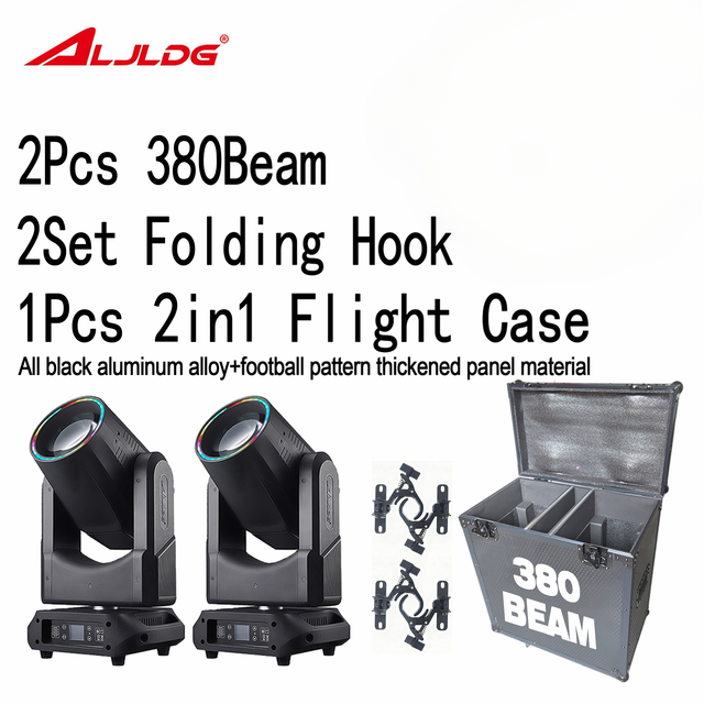 Bestselling Lyre 380 Stage Beam Light Dual Prism DMX512 Control DJ Club Stage Lighting