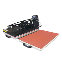 Presse à chaud magnétique double station manuelle de haute qualité 40*60cm pour l'impression par sublimation sur T-shirts et vêtements