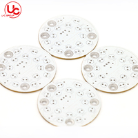 Carte de circuit imprimé LED en aluminium / PCBA LED avec certificat ROHS, carte de circuit imprimé en aluminium personnalisée