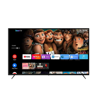 Panel TV LED 32 43 inci Google TV Android WiFi 4K TV layar datar layar Plasma