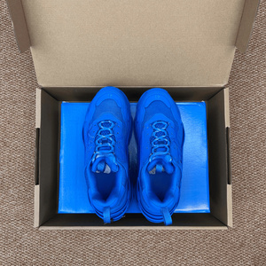 Baskets sportives bleues en polyuréthane, style streetwear décontracté, haute qualité, pour la marche et la course - Product Image 5