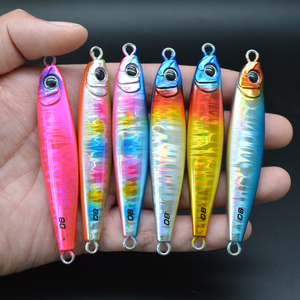 JIGGINGSOUL-RTS28A-JS60g 80g-mucho lucia japon hologramme métal gabarit coulée pêche gabarit leurre appât lancer pas géant Trevally <span class=keywords><strong>maria</strong></span> - Product Image 5