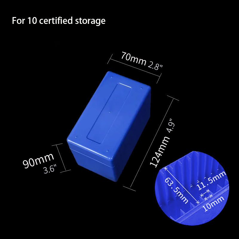 Blue: for 10pcs certified slab