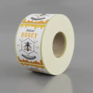 In vendita etichetta adesiva autoadesiva per prodotti alimentari alla frutta al miele personalizzata gratuita con i migliori servizi
