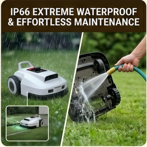 เครื่องตัดหญ้าอัตโนมัติแบบหุ่นยนต์ L2000 2000 ระดับ IP66 สำหรับการจัดการพื้นที่หลายโซน ㎡   200 ㎡ เครื่องตัดหญ้าอัจฉริยะ Wi-Fi/HaLow+BT - Product Image 6