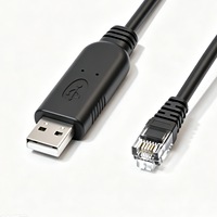 Cable de Comunicación Serial USB a RJ11 RJ12 RS232 para Conexión de Computadora a Batería de Litio