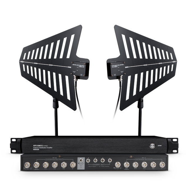 ST-9960 Antenna Distribution System Signal Amplifier Splitter 10 Way Combiner UHF Antenna Power Distribution