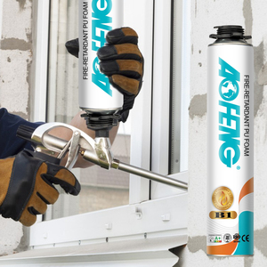 Espuma de poliuretano en aerosol de <span class=keywords><strong>PU</strong></span> impermeable ignífuga de alta presión para selladores de aislamiento de expansión de construcción - Product Image 1