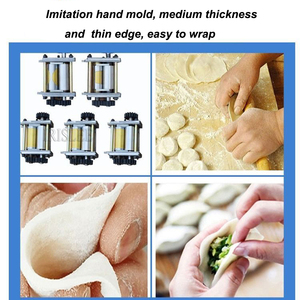 Máquina Eléctrica para Cortar Masa de Empanadas, Máquina para Hacer Piel de Pan, Máquina para Hacer Envolturas de Wonton, Máquina Comercial para Hacer Hojas de Masa para el Hogar - Product Image 3