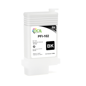 Hộp Mực In Có Thể Nạp Lại Ocbestjet 6 Màu 130Ml PFI 102 Cho Máy In Khổ Lớn <span class=keywords><strong>Canon</strong></span> IPF 650/655/750/755/760/765 - Product Image 2