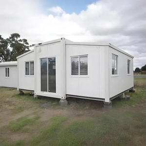 Contenedor extensible prefabricado de 20 pies, casa modular plegable pequeña con características portátiles para uso en edificios de oficinas y centros comerciales - Product Image 1