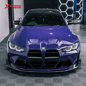 XTREME Spoiler avant en fibre de carbone sèche 3 pièces style CSL pour BMW M3 M4 G80 G81 G82 G83 2021+ - Product Image 6