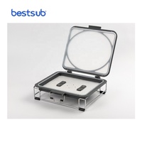 Four de Sublimation 25L BestSub à Transfert Thermique pour Blocs de Protection Tibiale, Ardoises Photo, Cadres, et Machine 3D Sous Vide avec Plateau Inclus