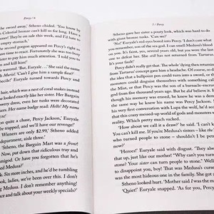 Libros para lectores <span class=keywords><strong>adolescentes</strong></span>, "Percy Jackson" Temporada 1 y Temporada 2. Diferentes conjuntos tienen precios diferentes. - Product Image 4