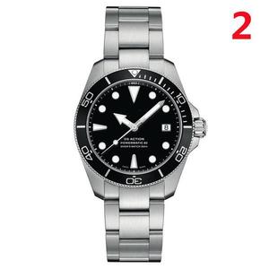 Reloj de Cuarzo Mingzhu, Esfera Redonda de 40.5mm, Grosor de 10mm, Cierre de Mariposa, Estilo Buzo, Esfera Azul, Brazalete Plateado - Product Image 5