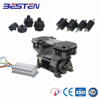 Tête de compresseur d'air haute pression avec 12V 24V DC 36V 48V 60V 72V 80V 96V 110V tête de compresseur de puissance série de compresseur d'air cc