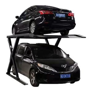 פלדה הידראולי מכונת חניה מעלית רכב להרים רכב להניף מערכת מוסך אוטומטי עם כונן המנוע עם מנוע כפתור הפעלה עבור הרבה לערום מכונית - Product Image 1