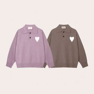 เสื้อสเวตเตอร์ผู้ชายผ้าวูลหรูหราแบบลำลอง ป้องกันขนร่วง ผลิตโดยตรงจากโรงงาน พร้อมลายถักรูปหัวใจ - Product Image 5