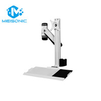 Meisonic GM188KB profil en alliage d'aluminium mural à 90 degrés robuste nouveau support de moniteur industriel pour écrans 17-27"