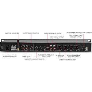 OEM FBX-<span class=keywords><strong>3</strong></span> profession elle KTV Pre-Effector Digital Audio-Prozessor für große Konferenz Home Party Hochzeit Karaoke - Product Image 6