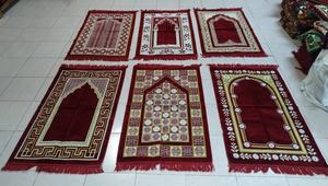 Alfombra de terciopelo islámico para rezos, 500 gramos, nmamaz, Sajjadah, Seccade musulmán - Product Image 6