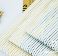 Tissu en jacquard tricoté segmenté en mélange de coton et de polyester, adapté aux robes, t-shirts, pulls, vêtements pour enfants et textiles de maison